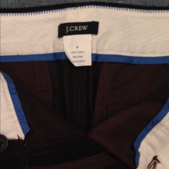 J. Crew French Cord Trouser Mini skirt - Picture 3 of 3