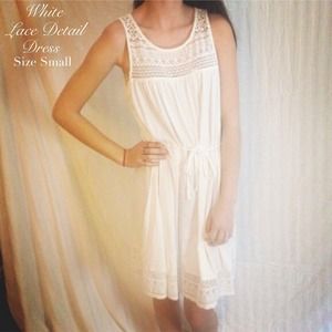 ✨White Lace H&M Dress✨