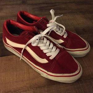 Rare Red old skools