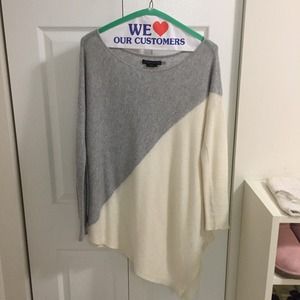 alice+oliva base sweater milk white and grey✅