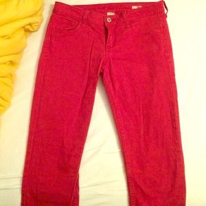 A Pair Of Red Jeans. (ARIZONA)