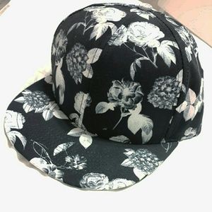 TOPSHOP Floral Snapback Hat