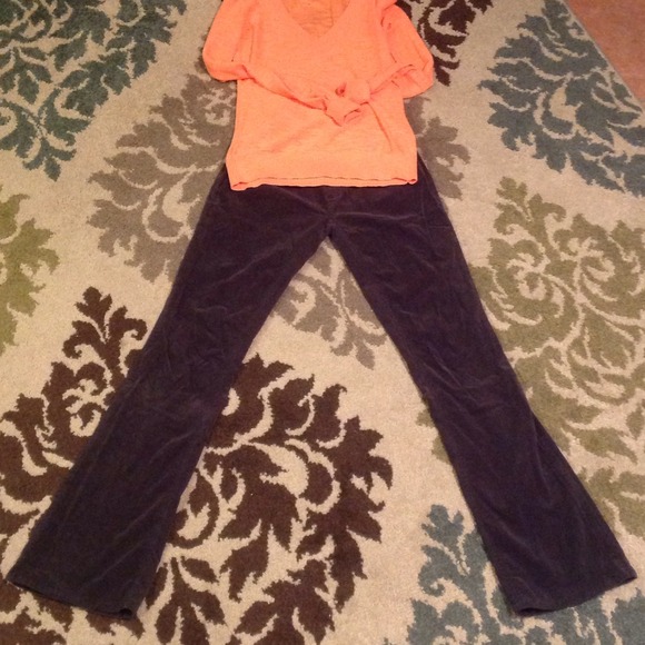 Corduroy maternity pants