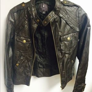 Forever 21 faux leather jacket!