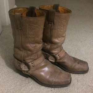 Frye harness boots