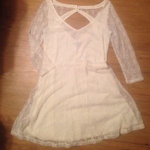 American Eagle lace dress.