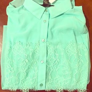 Lacey Chiffon Blouse