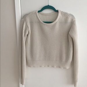 Brandy Melville cropped knit