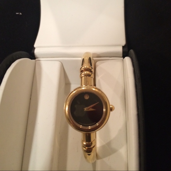 Gold movado watch