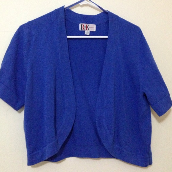 Blue shrug