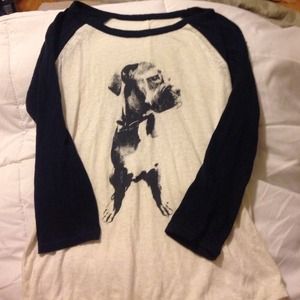 baseball tee style shirt