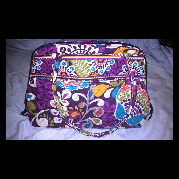 NWT Vera Bradley Plum Crazy, 3 piece set