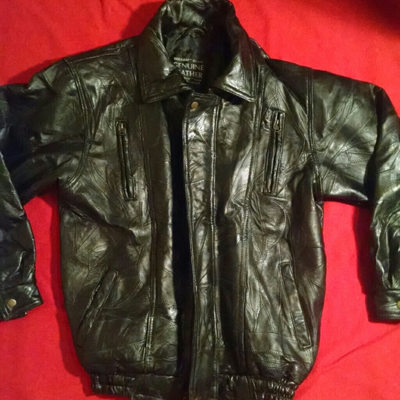 Leather jacket