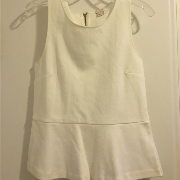 Jcrew peplum top