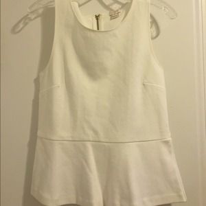 Jcrew peplum top