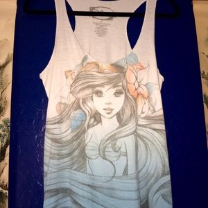 Ariel sketch racerback tank