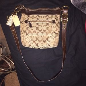 Authentic Coach crossbody purse