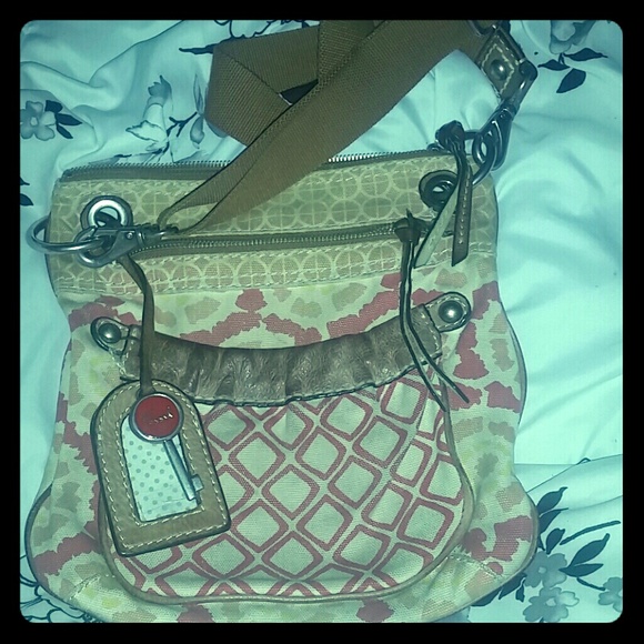 Vintage feel Fossil Crossbody