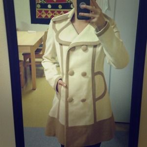 Creme Wool Coat