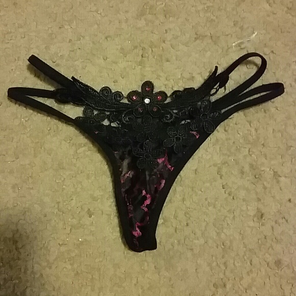 Never worn lace thong