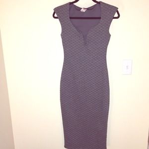 NWT Grey Quilted Dress 👗