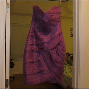 Purple Zara collection dress