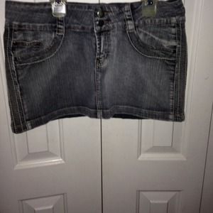 Denim skirt