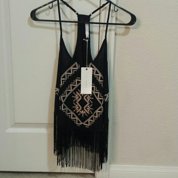 Fringe top by Lush (: