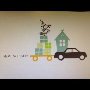 Moving sale