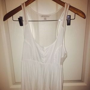 White Mesh Top AEO Tank