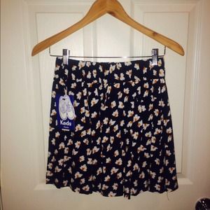 NEW Keds Floral Printed Skirt