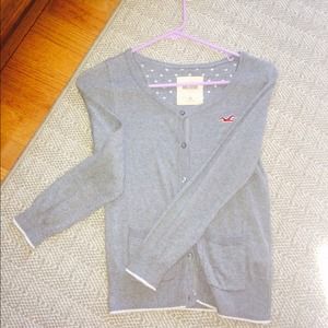 Hollister Cropped Cardigan