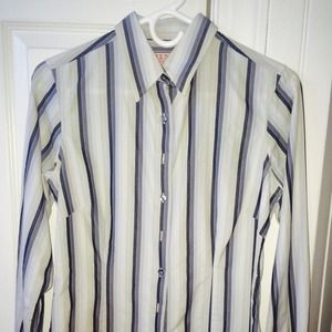 Thomas Pink Striped Button Up