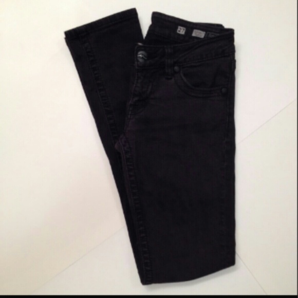 Miss Me Pants - Miss me black boot cut jeans size 27