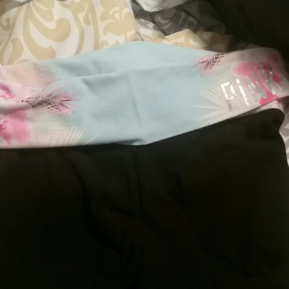 Pink leggings Capri - Picture 2 of 2