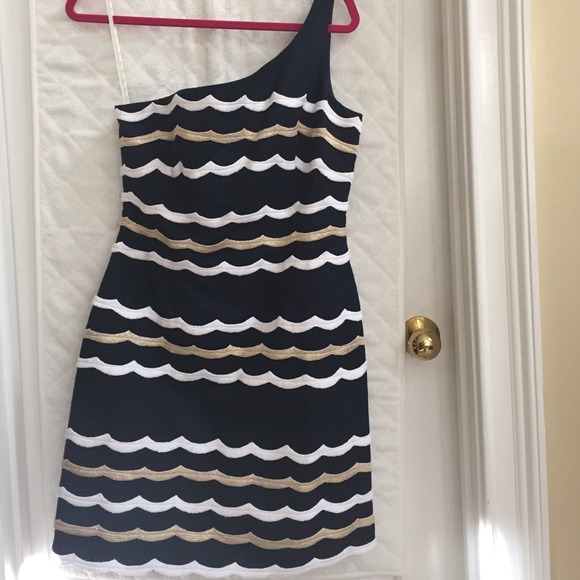 Lilly Pulitzer off shoulder Tyler dress