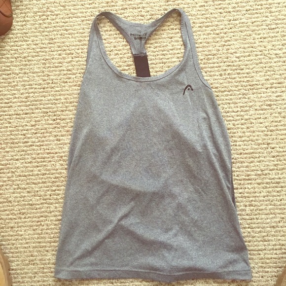 Grey workout tank