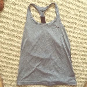 Grey workout tank