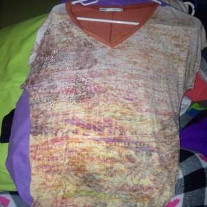 Maurices beaded shirt