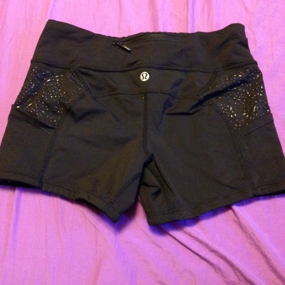 Black LULULEMON shorts Cheer , dance, tennis