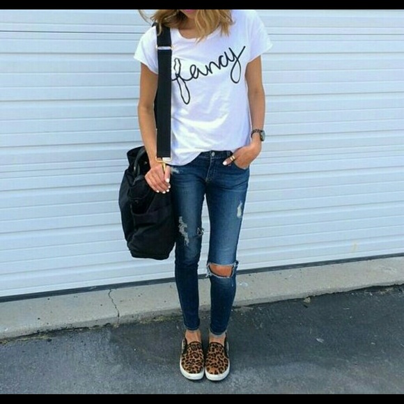 |||NEW||| Leapord Slip-ons size 6 -7 1/2