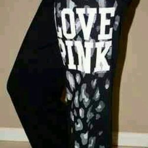 Victoria secret pink leapord set