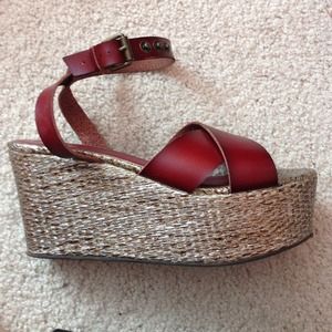 ON HOLD Platform Sandals