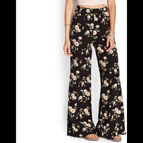 Forever21-Floral pants