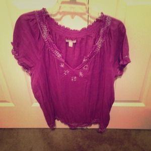 Old Navy peasant top