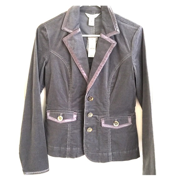 WHBM gray blazer