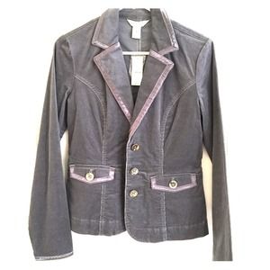 WHBM gray blazer