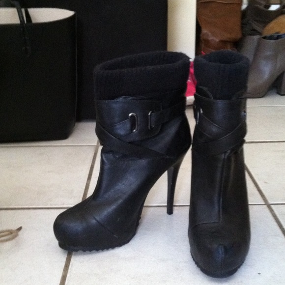 Black booties