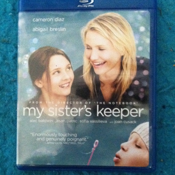 My Sister's Keeper blu-Ray disc
