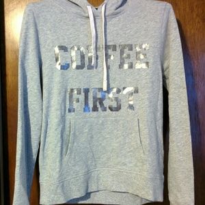Coffee first express hoodie